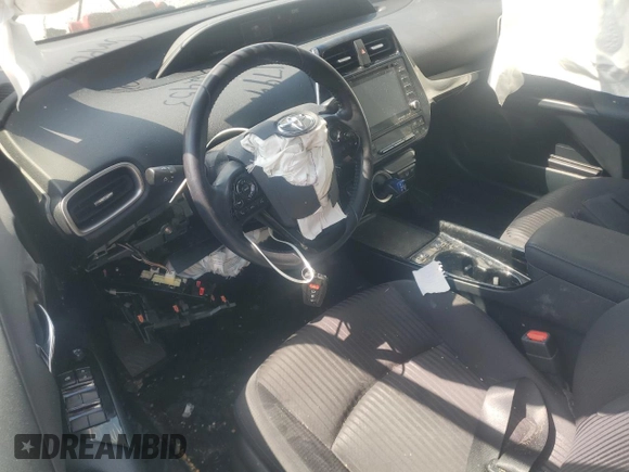 2021 Toyota Prius LE with VIN JTDKAMFP0M3179484, listed as a Copart auction lot 53681855 with 108,450 mi miles and Salvage Title. Bid and sale history available at DreamBid. Image 8.