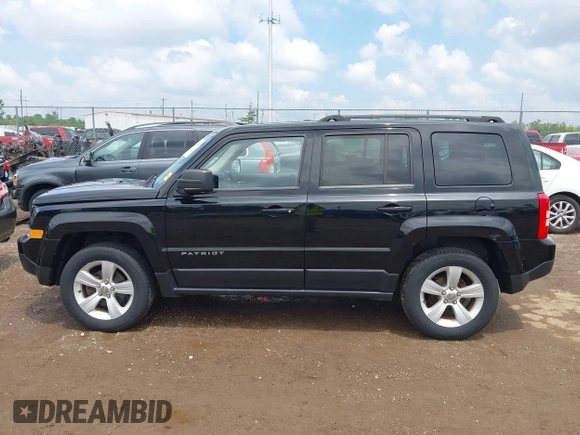 2014 Jeep Patriot Latitude with VIN 1C4NJRFB1ED616001, listed as a IAAI auction lot 42722459 with 81,561 mi miles and . Bid and sale history available at DreamBid. Image 14.