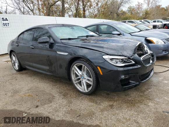 2017 BMW 6 Series 640i xDrive with VIN WBA6D2C55HGT66277, listed as a Copart auction lot 73739483 with 86,356 mi miles. Bid and sale history available at carsss.com. Image 4.