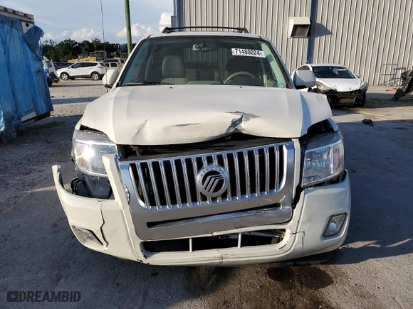 2011 Mercury Mariner Premier with VIN 4M2CN8HG3BKJ02828, listed as a Copart auction lot 71480024 with 111,026 mi miles and Salvage Title. Bid and sale history available at carsss.com. Image 5.