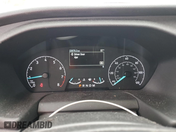 2021 Ford Transit Passenger XL with VIN 1FDZK1C82MKA81226, listed as a Copart auction lot 76893224 with 22,679 mi miles and Salvage Title. Bid and sale history available at DreamBid. Image 9.