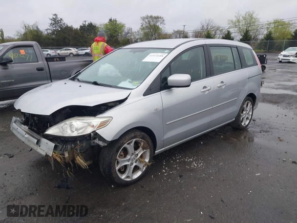 2009 Mazda Mazda5 Sport with VIN JM1CR293490334170, listed as a IAAI auction lot 41972688 with 125,137 mi miles. Bid and sale history available at carsss.com. Image 2.