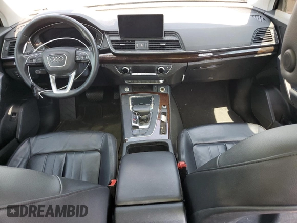 2018 Audi Q5 Premium Plus with VIN WA1BNAFY1J2196964, listed as a Copart auction lot 54155925 with 96,019 mi miles and Clean Title. Bid and sale history available at carsss.com. Image 8.
