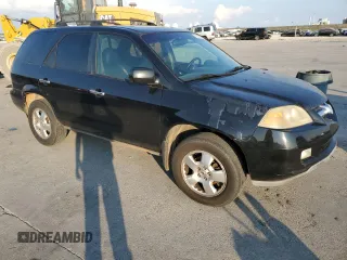 2004 Acura MDX with VIN 2HNYD18274H554179, listed as a Copart auction lot 72229024 with 0 mi miles and Salvage Title. Bid and sale history available at carsss.com. Image 4.