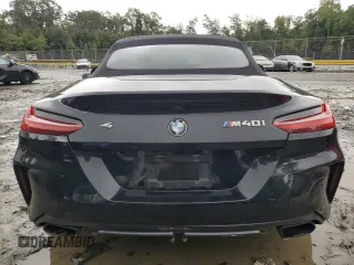 2022 BMW Z4 sDriveM40i with VIN WBAHF9C02NWX50356, listed as a Copart auction lot 72650894 with 45,046 mi miles and Salvage Title. Bid and sale history available at carsss.com. Image 6.