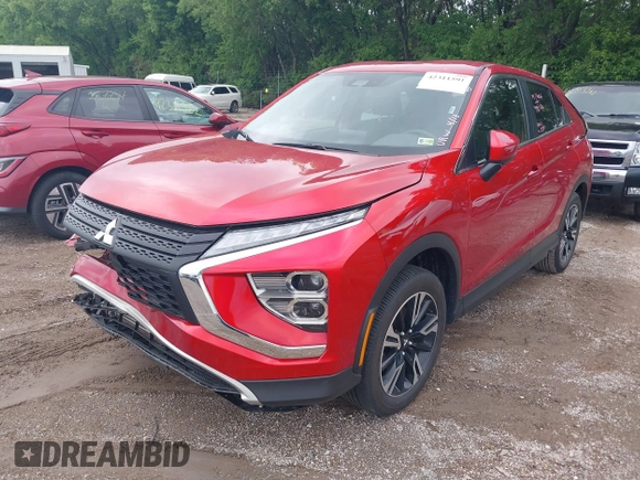 2024 Mitsubishi Eclipse Cross SE with VIN JA4ATWAAXRZ042099, listed as a IAAI auction lot 42311591 with 29,381 mi miles and . Bid and sale history available at DreamBid. Image 16.