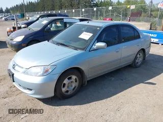 2004 Honda Civic with VIN JHMES96604S003263, listed as a IAAI auction lot 42085409 with 147,153 mi miles. Bid and sale history available at carsss.com. Image 2.