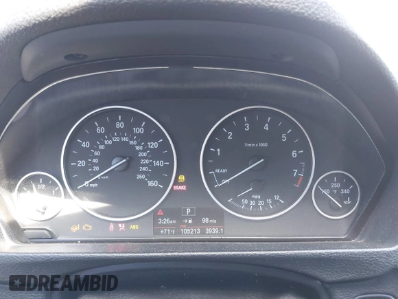 2013 BMW 3 Series 320i с VIN WBA3B1C57DK128344, выставлен на аукционе IAAI как лот 42259273 с пробегом 105 213 миль миль и . История ставок и продаж доступна на DreamBid. Изображение 7.