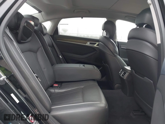 2017 Genesis G80 3.8L z VIN KMHGN4JE9HU175476, wystawiony jako IAAI lot #40933618 z przebiegiem 136 354 mil mil oraz . Historia ofert i sprzedaży dostępna na DreamBid. Obrazek 8.