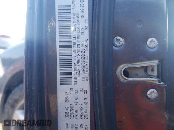 2017 Ram 1500 Tradesman z VIN 1C6RR6FG8HS591691, wystawiony jako Copart lot #55860855 z przebiegiem 210 203 mil mil oraz Szkoda całkowita • Salvage title. Historia ofert i sprzedaży dostępna na DreamBid. Obrazek 12.