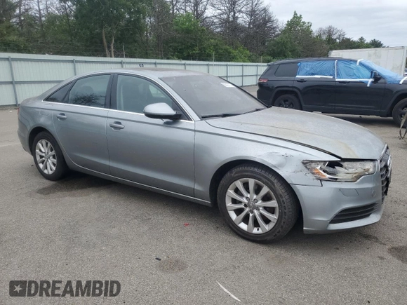 2013 Audi A6 Premium with VIN WAUFFAFC7DN022387, listed as a Copart auction lot 62422735 with 163,386 mi miles and Clean title. Bid and sale history available at DreamBid. Image 4.
