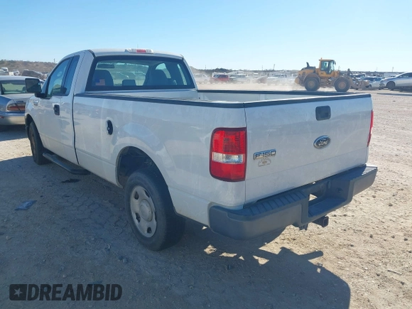 2005 Ford F-150 XL with VIN 1FTPF125X5NA45274, listed as a IAAI auction lot 41460295 with 54,579 mi miles. Bid and sale history available at carsss.com. Image 3.