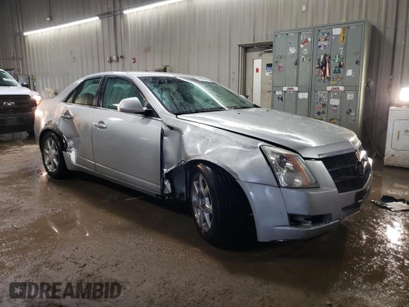 2009 Cadillac CTS RWD with VIN 1G6DF577690164322, listed as a Copart auction lot 51797925 with Not provided miles and Salvage title. Bid and sale history available at DreamBid. Image 4.