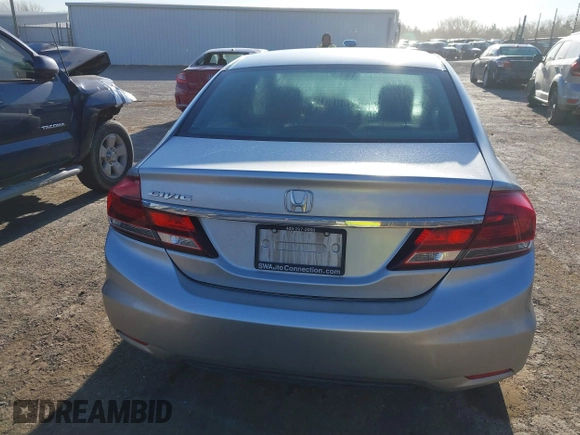 2013 Honda Civic EX with VIN 19XFB2F82DE033673, listed as a IAAI auction lot 41866707 with 194,651 mi miles and . Bid and sale history available at DreamBid. Image 17.