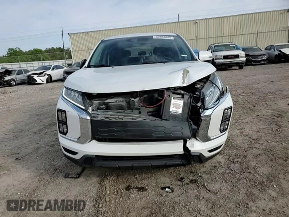 2021 Mitsubishi Outlander SE with VIN JA4APVAU8MU012601, listed as a Copart auction lot 52953635 with 71,938 mi miles and Salvage title. Bid and sale history available at DreamBid. Image 11.