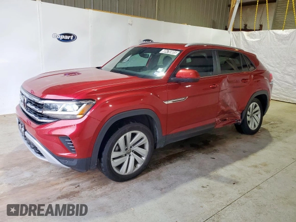 2022 Volkswagen Atlas SE с VIN 1V2JE2CA6NC225324, выставлен на аукционе Copart как лот 60476985 с пробегом 58 315 миль миль и Чистый • Clean title. История ставок и продаж доступна на DreamBid. Изображение 1.