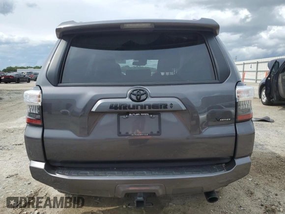 2023 Toyota 4Runner SR5 Premium with VIN JTENU5JR5P6108525, listed as a Copart auction lot 59638245 with 52,084 mi miles and Salvage title. Bid and sale history available at DreamBid. Image 6.