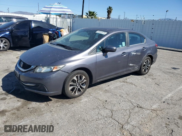 2014 Honda Civic Sedan EX with VIN 19XFB2F84EE259683, listed as a Copart auction lot 46661875 with 68,967 mi miles and Clean Title. Bid and sale history available at carsss.com. Image 1.