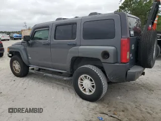 2008 Hummer H3 SUV Luxury with VIN 5GTEN13E188134204, listed as a Copart auction lot 46064915 with 126,956 mi miles and Salvage Title. Bid and sale history available at carsss.com. Image 2.