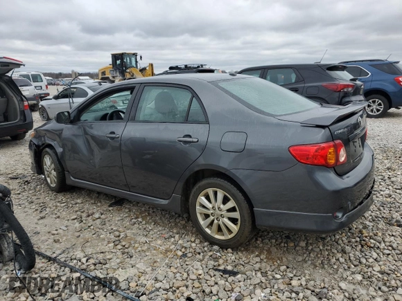 2010 Toyota Corolla with VIN 2T1BU4EE0AC525284, listed as a Copart auction lot 50712135 with 121,379 mi miles and Salvage Title. Bid and sale history available at carsss.com. Image 2.