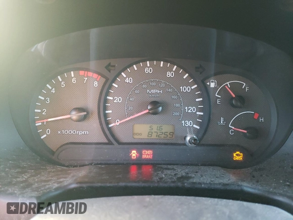 2004 Hyundai Accent GL with VIN KMHCG35C44U284868, listed as a Copart auction lot 74054884 with 87,259 mi miles and Clean Title. Bid and sale history available at carsss.com. Image 9.