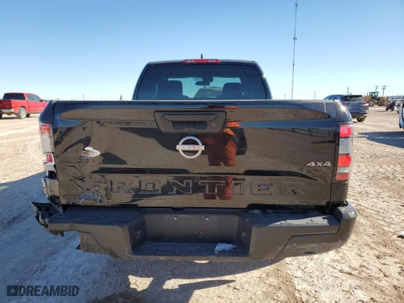 2022 Nissan Frontier S with VIN 1N6ED1CM1NN621043, listed as a Copart auction lot 87936195 with 29,707 mi miles and Salvage Title. Bid and sale history available at carsss.com. Image 6.