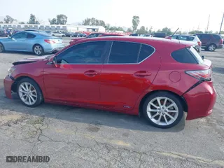 2012 Lexus CT 200h with VIN JTHKD5BH2C2101769, listed as a IAAI auction lot 41986651 with 146,642 mi miles. Bid and sale history available at carsss.com. Image 14.