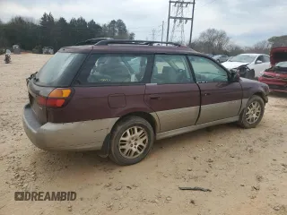2001 Subaru Legacy Outback L.L. Bean with VIN 4S3BH806017637466, listed as a Copart auction lot 47172235 with 205,366 mi miles and Salvage title. Bid and sale history available at DreamBid. Image 3.