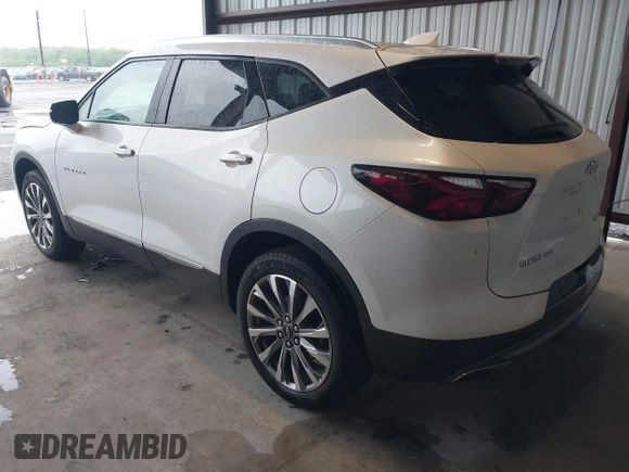 2022 Chevrolet Blazer Premier z VIN 3GNKBLR46NS148039, wystawiony jako IAAI lot #42264392 z przebiegiem 68 246 mil mil oraz . Historia ofert i sprzedaży dostępna na DreamBid. Obrazek 3.