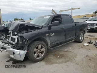 2019 Ram 1500 Tradesman with VIN 1C6RR7KT3KS532046, listed as a Copart auction lot 58391285 with 130,696 mi miles and Salvage title. Bid and sale history available at DreamBid. Image 1.