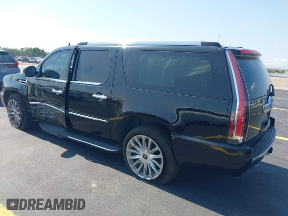 2014 Cadillac Escalade ESV Luxury with VIN 1GYS4HEF6ER130936, listed as a IAAI auction lot 42232487 with 156,967 mi miles and . Bid and sale history available at DreamBid. Image 3.