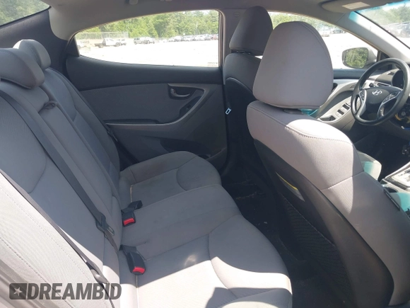 2012 Hyundai Elantra Limited with VIN KMHDH4AE2CU357779, listed as a IAAI auction lot 42560594 with 118,794 mi miles and . Bid and sale history available at DreamBid. Image 8.