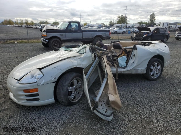 2001 Mitsubishi Eclipse GT with VIN 4A3AE85HX1E088561, listed as a Copart auction lot 72269894 with 0 mi miles and Non Repairable. Bid and sale history available at carsss.com. Image 1.