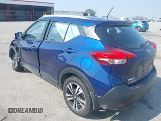 2018 Nissan Kicks SV with VIN 3N1CP5CUXJL506608, listed as a IAAI auction lot 42451752 with 77,235 mi miles and . Bid and sale history available at DreamBid. Image 3.