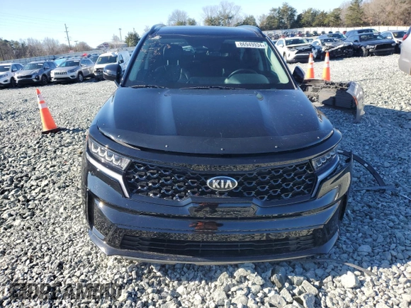 2021 Kia Sorento S with VIN 5XYRL4LC0MG039120, listed as a Copart auction lot 86949934 with 73,617 mi miles and Salvage Title. Bid and sale history available at carsss.com. Image 5.