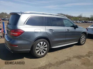 2018 Mercedes-Benz GLS 450 with VIN 4JGDF6EE1JB182610, listed as a Copart auction lot 53777445 with 54,763 mi miles and Salvage Title. Bid and sale history available at DreamBid. Image 3.
