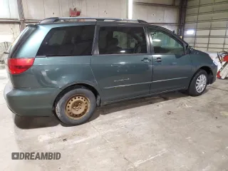 2005 Toyota Sienna CE z VIN 5TDZA23C15S354197, wystawiony jako Copart lot #60170255 z przebiegiem 296 696 mil mil oraz Czysty tytuł • Clean title. Historia ofert i sprzedaży dostępna na DreamBid. Obrazek 3.