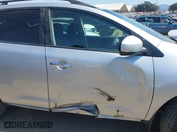 2009 Nissan Murano SL with VIN JN8AZ18U19W023082, listed as a IAAI auction lot 41847562 with 147,780 mi miles and . Bid and sale history available at DreamBid. Image 6.