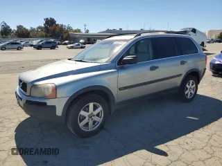 2004 Volvo XC90 with VIN YV1CM59HX41131454, listed as a Copart auction lot 50302145 with 222,813 mi miles and Salvage Title. Bid and sale history available at carsss.com. Image 1.