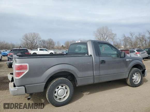 2011 Ford F-150 XL with VIN 1FTMF1CMXBFB70676, listed as a Copart auction lot 46237015 with 134,717 mi miles and Salvage Title. Bid and sale history available at DreamBid. Image 3.