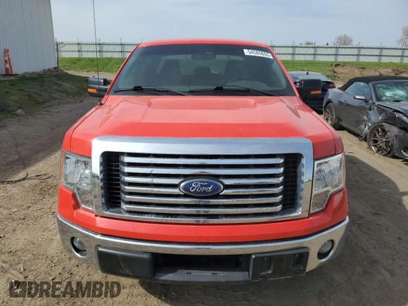 2011 Ford F-150 XL с VIN 1FTFX1CT6BFC48142, выставлен на аукционе Copart как лот 54585655 с пробегом 104 224 миль миль и Чистый • Clean title. История ставок и продаж доступна на DreamBid. Изображение 5.