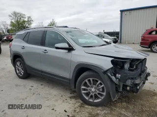 2023 GMC Terrain SLT with VIN 3GKALVEG9PL180935, listed as a Copart auction lot 50959215 with 42,604 mi miles and Salvage Title. Bid and sale history available at carsss.com. Image 4.