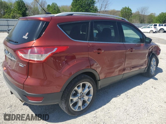 2016 Ford Escape Titanium z VIN 1FMCU9J99GUA91223, wystawiony jako Copart lot #54666545 z przebiegiem 109 684 mil mil oraz Szkoda całkowita • Salvage title. Historia ofert i sprzedaży dostępna na DreamBid. Obrazek 3.