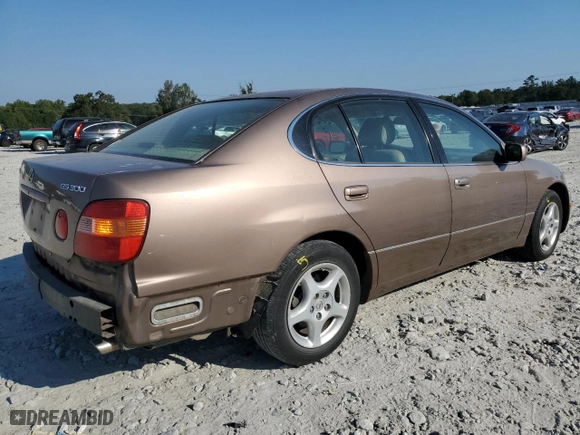 2000 Lexus GS 300 with VIN JT8BD68S0Y0112832, listed as a Copart auction lot 74712164 with 340,411 mi miles and Salvage Title. Bid and sale history available at carsss.com. Image 3.