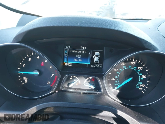 2016 Ford Escape S with VIN 1FMCU0F79GUA64154, listed as a IAAI auction lot 41402897 with 125,952 mi miles. Bid and sale history available at carsss.com. Image 7.