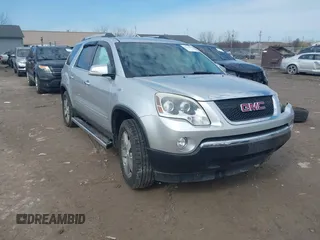 2011 GMC Acadia SLT1 with VIN 1GKKRRED6BJ208108, listed as a IAAI auction lot 41757852 with 114,157 mi miles. Bid and sale history available at carsss.com. Image 1.