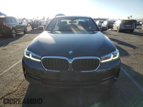 2022 BMW 5 Series 530i with VIN WBA53BH0XNWX38371, listed as a Copart auction lot 46654625 with 80,807 mi miles and Salvage title. Bid and sale history available at DreamBid. Image 5.