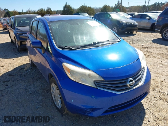 2014 Nissan Note SV z VIN 3N1CE2CP3EL403583, wystawiony jako IAAI lot #41840430 z przebiegiem 162 441 mil mil oraz . Historia ofert i sprzedaży dostępna na DreamBid. Obrazek 1.