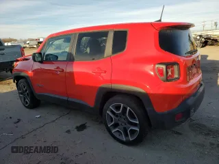 2020 Jeep Renegade Jeepster with VIN ZACNJAAB2LPM01621, listed as a Copart auction lot 85592854 with 21,543 mi miles and Salvage title. Bid and sale history available at DreamBid. Image 2.