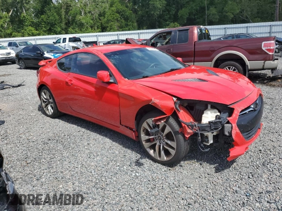 2013 Hyundai Genesis Coupe R-Spec z VIN KMHHU6KJ9DU097094, wystawiony jako Copart lot #60881695 z przebiegiem 88 542 mil mil oraz Szkoda całkowita • Salvage title. Historia ofert i sprzedaży dostępna na DreamBid. Obrazek 4.
